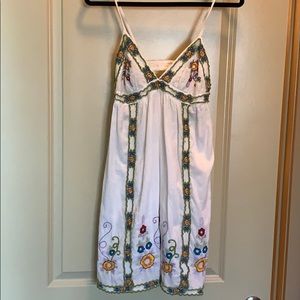 White Embroidered dress from The Impeccable Pig